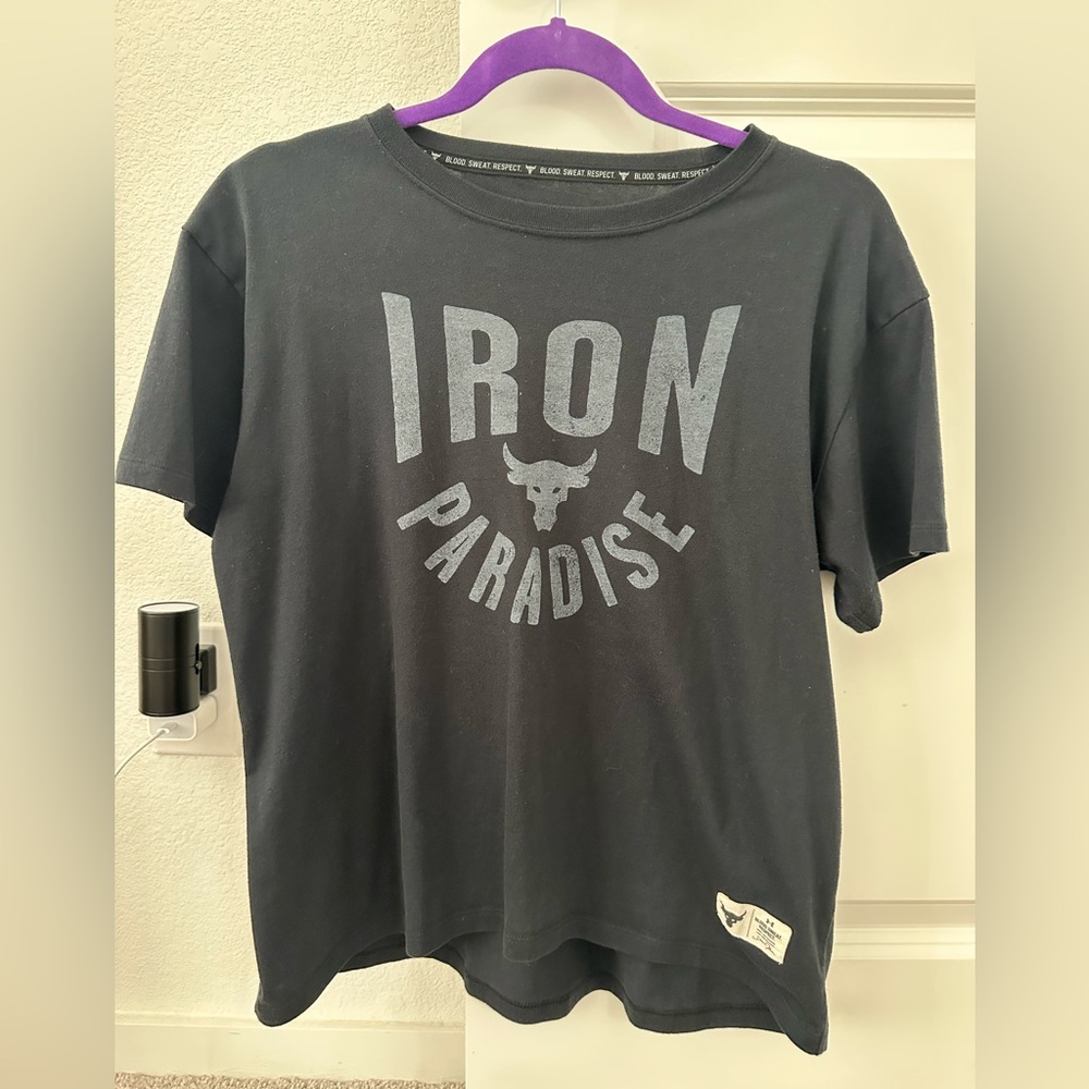 Under Armour Black Short Sleeve Tee